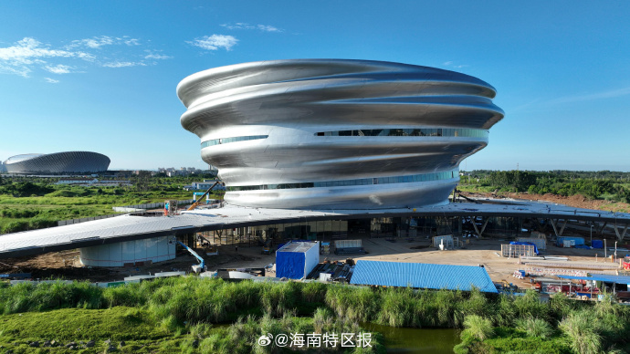 海南科技馆 我省首个省级科技馆进入收尾施工，颜值与内涵双在线